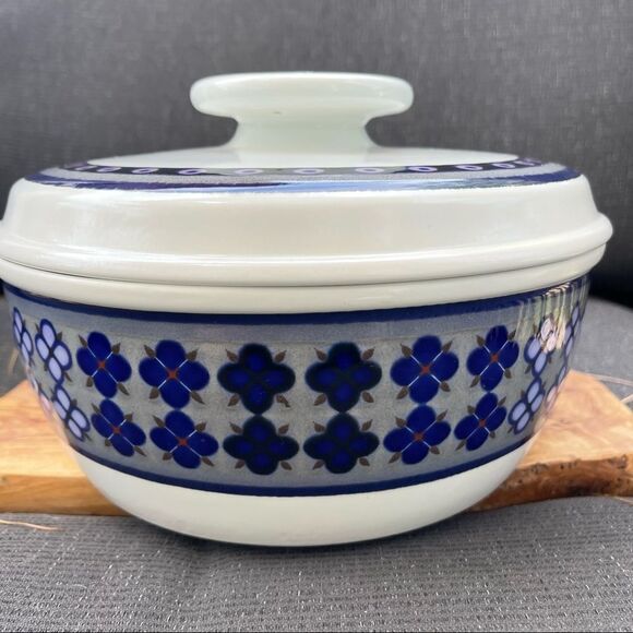 Lambethware Royal Doulton LS 1005 serving Bowl with LID rare - Picture 1 of 13